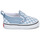 kengät Lapset Tennarit Vans TD Slip-On V COLOR THEORY CHECKERBOARD DUSTY BLUE Sininen