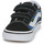 kengät Lapset Matalavartiset tennarit Vans Old Skool V PIXEL FLAME BLACK/BLUE Musta / Sininen