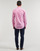 vaatteet Miehet Pitkähihainen paitapusero Polo Ralph Lauren CHEMISE AJUSTEE SLIM FIT EN POPELINE RAYE Vaaleanpunainen