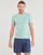 vaatteet Miehet Lyhythihainen t-paita Polo Ralph Lauren T-SHIRT AJUSTE EN COTON Vihreä