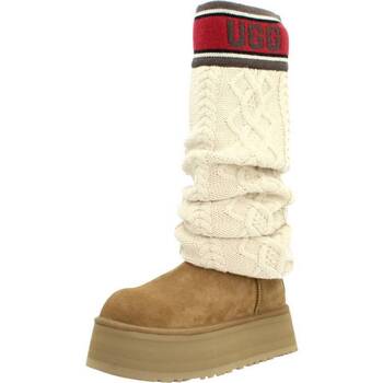 kengät Naiset Saappaat UGG W CLASSIC SWEATER LETTER T Ruskea