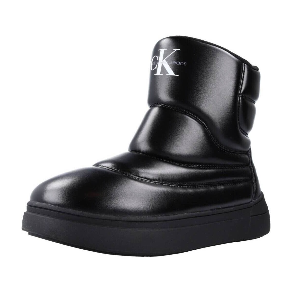 kengät Naiset Nilkkurit Calvin Klein Jeans BOOTIE BLACK Musta