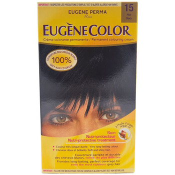 kauneus Naiset Hiusten värjäys Eugene Perma Permanent Coloring Cream Eugènecolor - 15 Noir Musta