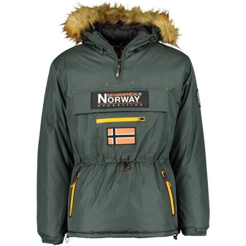 vaatteet Miehet Ulkoilutakki Geographical Norway Axpedition Man Dkgrey Harmaa