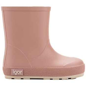 kengät Lapset Saappaat IGOR Baby Boots Yogi DK Barefoot - Rosa Vaaleanpunainen
