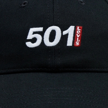 Levi's 501 GRAPHIC CAP Musta