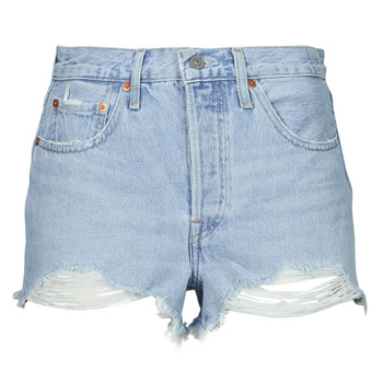 vaatteet Naiset Shortsit / Bermuda-shortsit Levi's 501® ORIGINAL SHORT Sininen