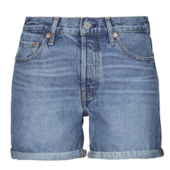 vaatteet Naiset Shortsit / Bermuda-shortsit Levi's 501® ROLLED SHORT Sininen