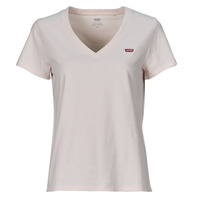 vaatteet Naiset Lyhythihainen t-paita Levi's PERFECT VNECK Vaaleanpunainen