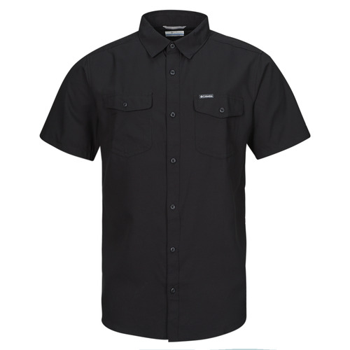 vaatteet Miehet Lyhythihainen paitapusero Columbia Utilizer II Solid Short Sleeve Shirt Musta