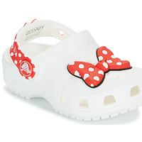 kengät Tytöt Puukengät Crocs Disney Minnie Mouse Cls Clg K Valkoinen / Punainen