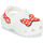 kengät Tytöt Puukengät Crocs Disney Minnie Mouse Cls Clg T Valkoinen / Punainen