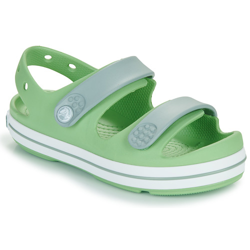 kengät Lapset Sandaalit ja avokkaat Crocs Crocband Cruiser Sandal K Vihreä