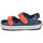 kengät Lapset Sandaalit ja avokkaat Crocs Crocband Cruiser Sandal K Laivastonsininen / Punainen