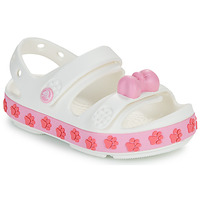 kengät Lapset Sandaalit ja avokkaat Crocs Crocband Cruiser Pet Sandal T Valkoinen / Punainen