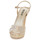 kengät Naiset Sandaalit ja avokkaat Menbur 24773 Kulta