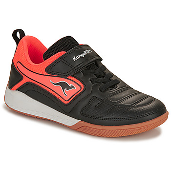 kengät Lapset Sisäurheilukengät Kangaroos K5-Block EV Musta / Punainen
