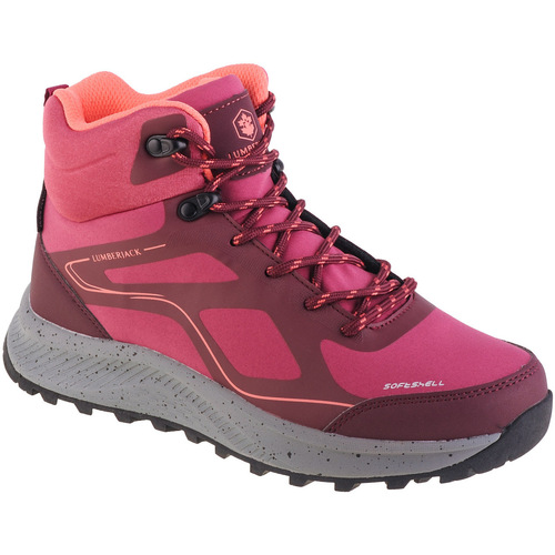 kengät Naiset Vaelluskengät Lumberjack Modesta Vaaleanpunainen