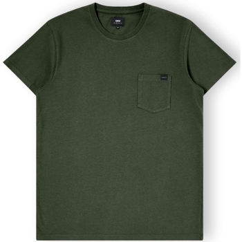 vaatteet Miehet T-paidat & Poolot Edwin Pocket T-Shirt - Kombu Green Vihreä