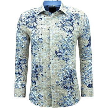 vaatteet Miehet Pitkähihainen paitapusero Gentile Bellini 147811057 Sininen