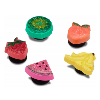 Crocs Sparkle Glitter Fruits 5 Pack Monivärinen