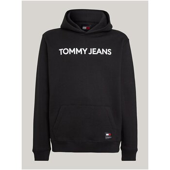 vaatteet Miehet Svetari Tommy Jeans DM0DM18413 Musta