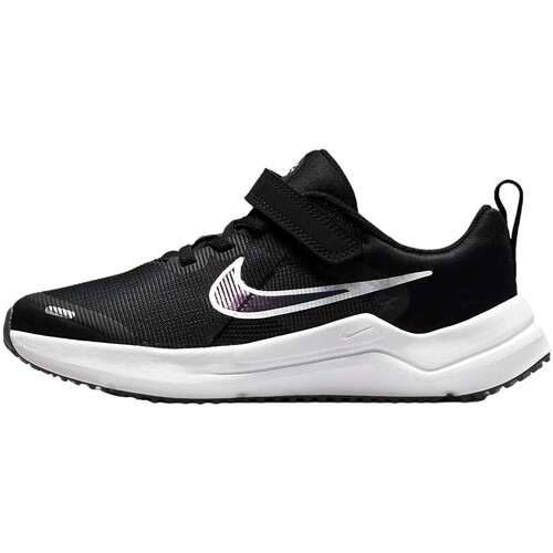 kengät Lapset Juoksukengät / Trail-kengät Nike DOWNSHIFTER 12 NN DM4193 Musta