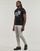 vaatteet Miehet Lyhythihainen t-paita Versace Jeans Couture 76GAHG00 Musta / Valkoinen