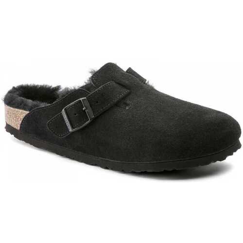 kengät Sandaalit ja avokkaat Birkenstock Boston shearling leve Musta