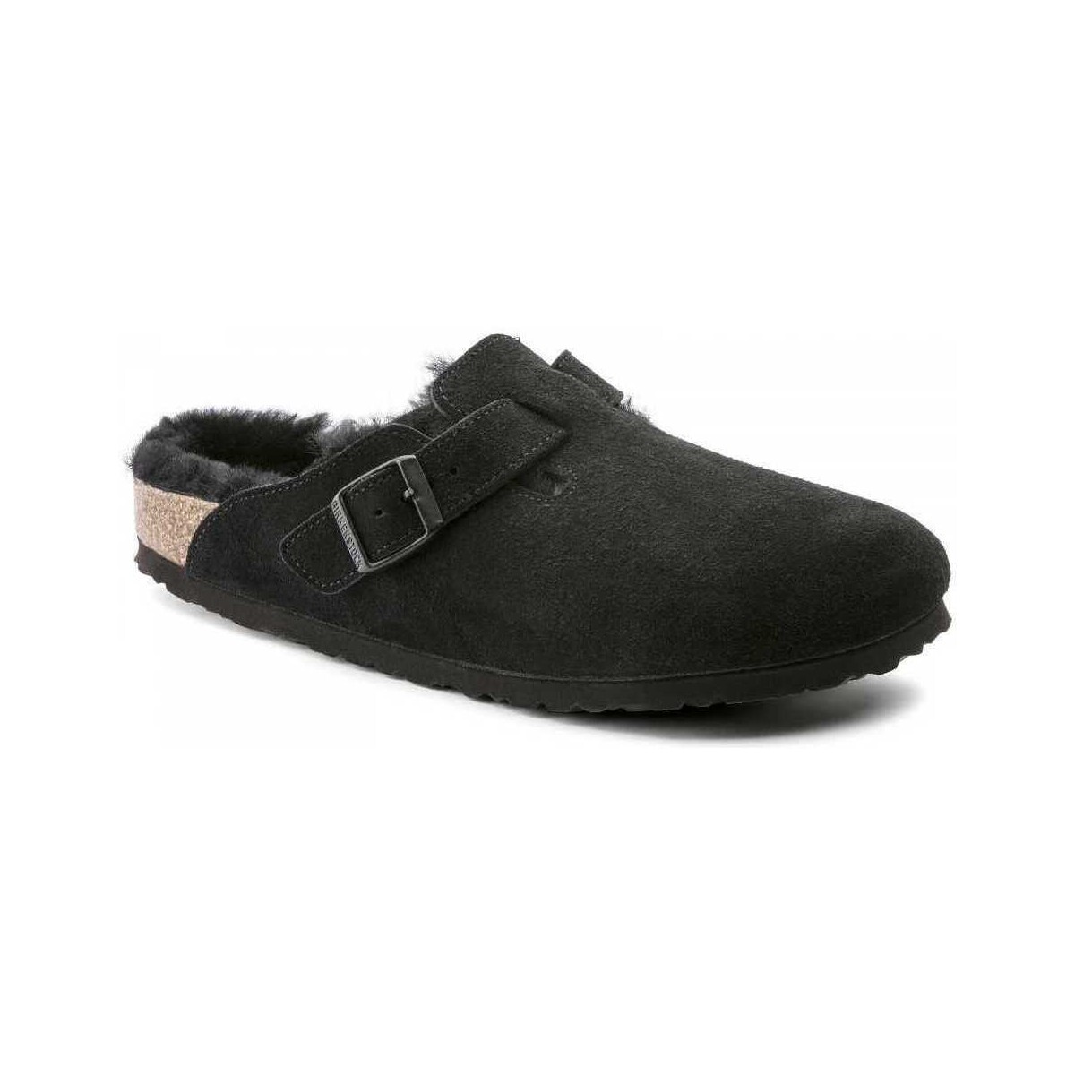 kengät Miehet Sandaalit ja avokkaat Birkenstock Boston vl shearling black Musta