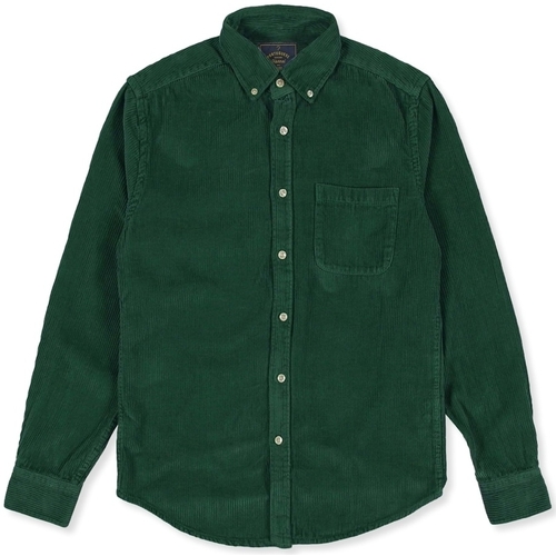 vaatteet Miehet Pitkähihainen paitapusero Portuguese Flannel Lobo Shirt - Green Vihreä