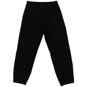 vaatteet Tytöt 5-taskuiset housut Manila Grace MG2343 Musta
