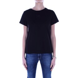 vaatteet Naiset Lyhythihainen t-paita Pinko 100355 A1NW Musta