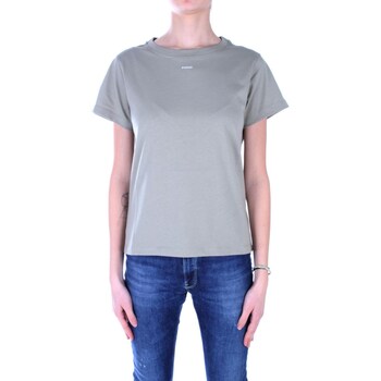vaatteet Naiset Lyhythihainen t-paita Pinko 100373 A1N8 Vihreä