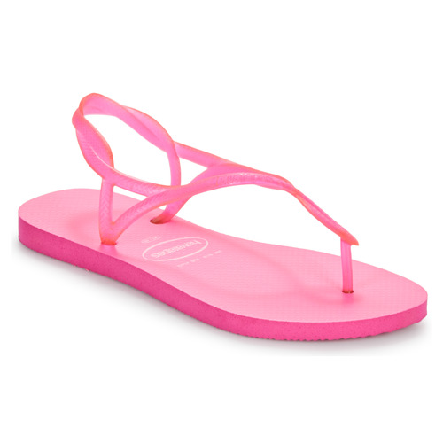 kengät Naiset Sandaalit ja avokkaat Havaianas LUNA NEON Vaaleanpunainen