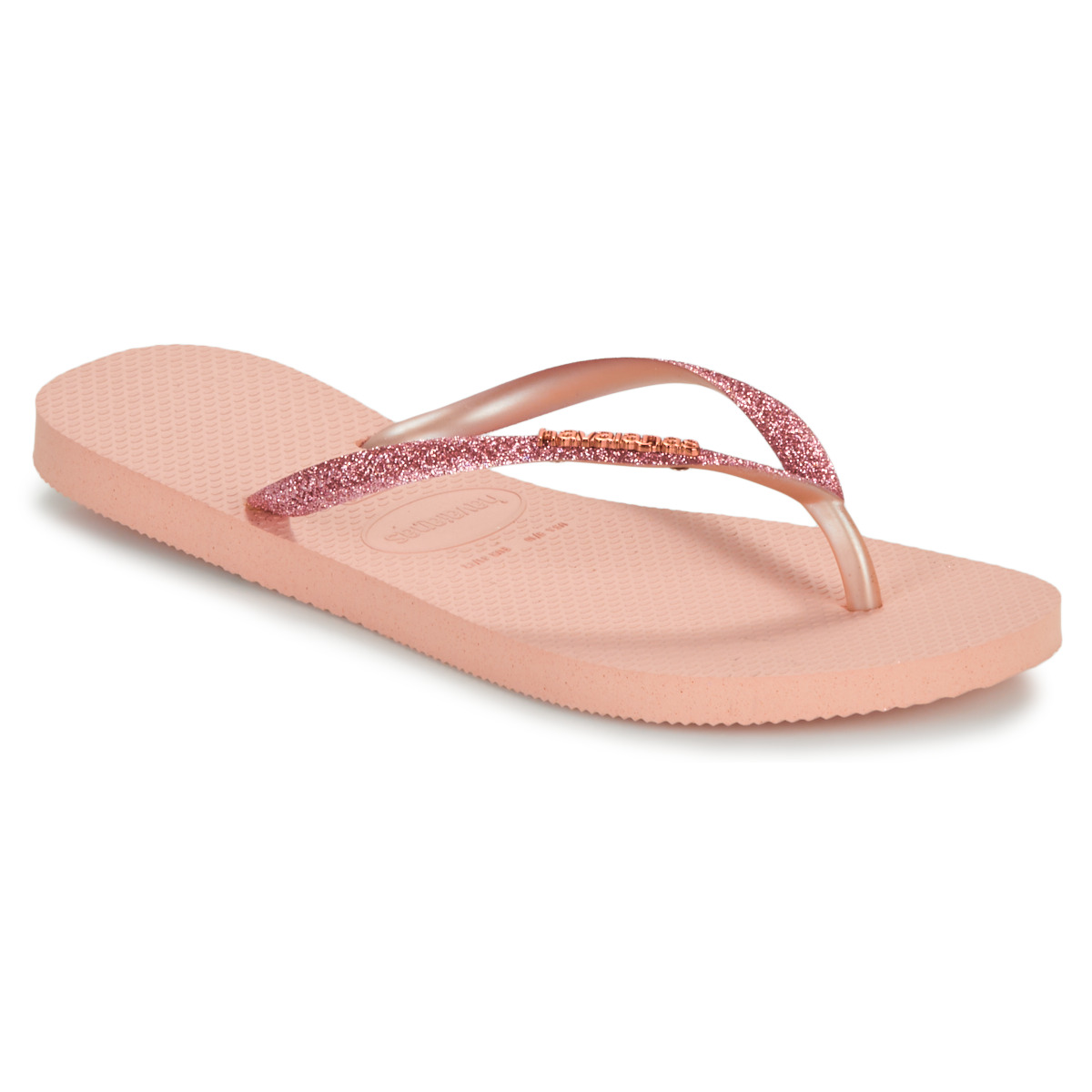 kengät Naiset Varvassandaalit Havaianas SLIM GLITTER II Vaaleanpunainen