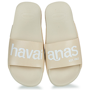 kengät Naiset Sandaalit Havaianas LOGOMANIA Beige