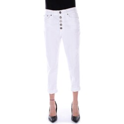 vaatteet Naiset Reisitaskuhousut Dondup DP268B BS0030PTD Valkoinen