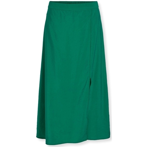 vaatteet Naiset Hame Vila Milla Midi Skirt - Ultramarine Green Vihreä