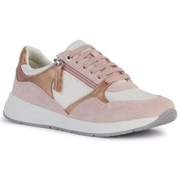 kengät Naiset Tennarit Geox D36NQB 01122 Vaaleanpunainen