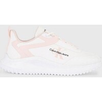kengät Naiset Tennarit Calvin Klein Jeans YW0YW01442 Valkoinen