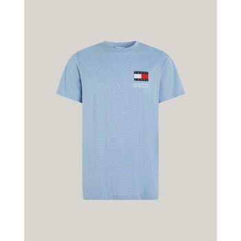 vaatteet Miehet Lyhythihainen t-paita Tommy Hilfiger DM0DM18263C3S Sininen