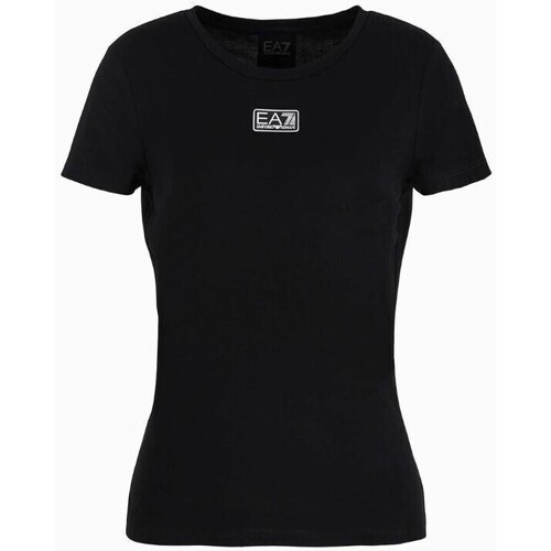 vaatteet Naiset T-paidat & Poolot Emporio Armani EA7 3DTT17 TJKUZ Musta