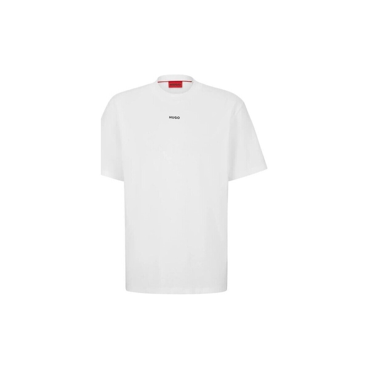 vaatteet Miehet Lyhythihainen t-paita BOSS 50488330 DAPOLINO Valkoinen