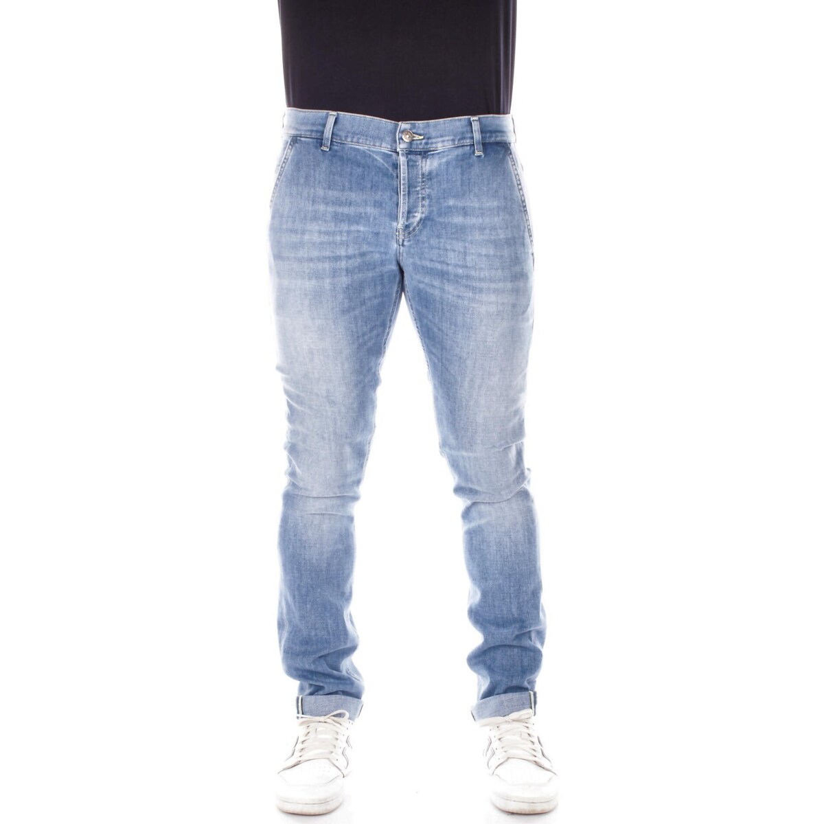 vaatteet Miehet Slim-farkut Dondup UP439 DS0145GU7 Sininen