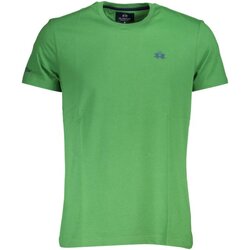 vaatteet Miehet Lyhythihainen t-paita La Martina XMR010-JS206 Vihreä