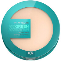 kauneus Naiset Puuterit ja poskipunat Maybelline New York Green Edition Blurry Skin Face Powder - 035 Beige