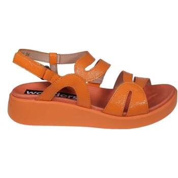 kengät Naiset Sandaalit ja avokkaat Wonders Wave Oranssi