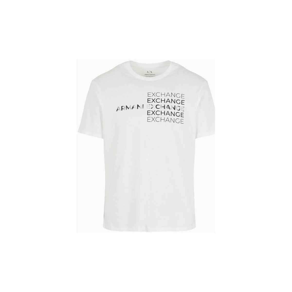 vaatteet Miehet Lyhythihainen t-paita EAX 3DZTAC ZJ9TZ Valkoinen