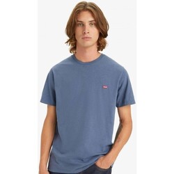 vaatteet Miehet Lyhythihainen t-paita Levi's 56605 0197 ORIGINAL Sininen
